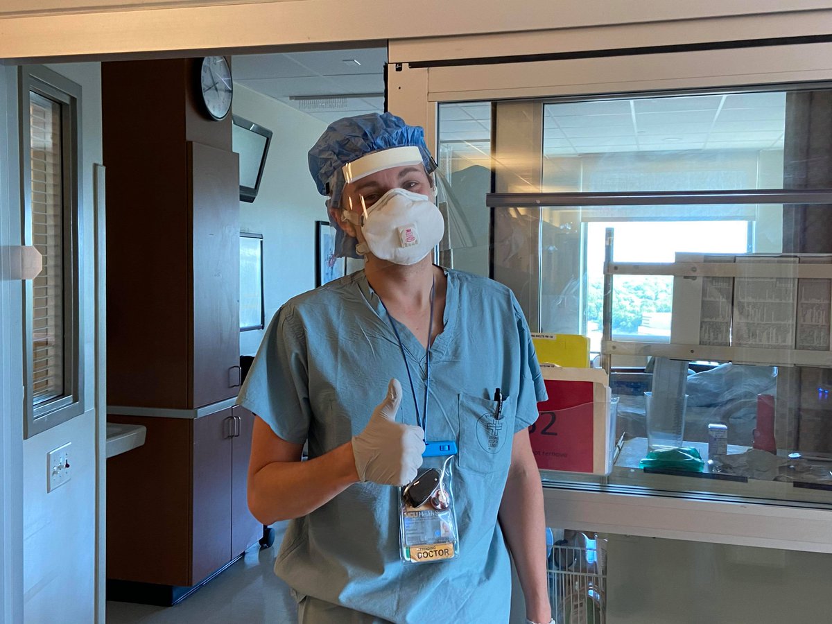 LVCBCMB's tweet photo. Dr. Kenneth Potter β09 earned his medical degree at The Commonwealth Medical College in Scranton, Pa. He is currently an anesthesia/critical care attending physician at VCU Medical Center at Richmond, VA covering the Covid-19 ICU unit.#LVCAlumni #HealthCareHeroes #DutchmenStrong https://t.co/rnvk8KRBIA