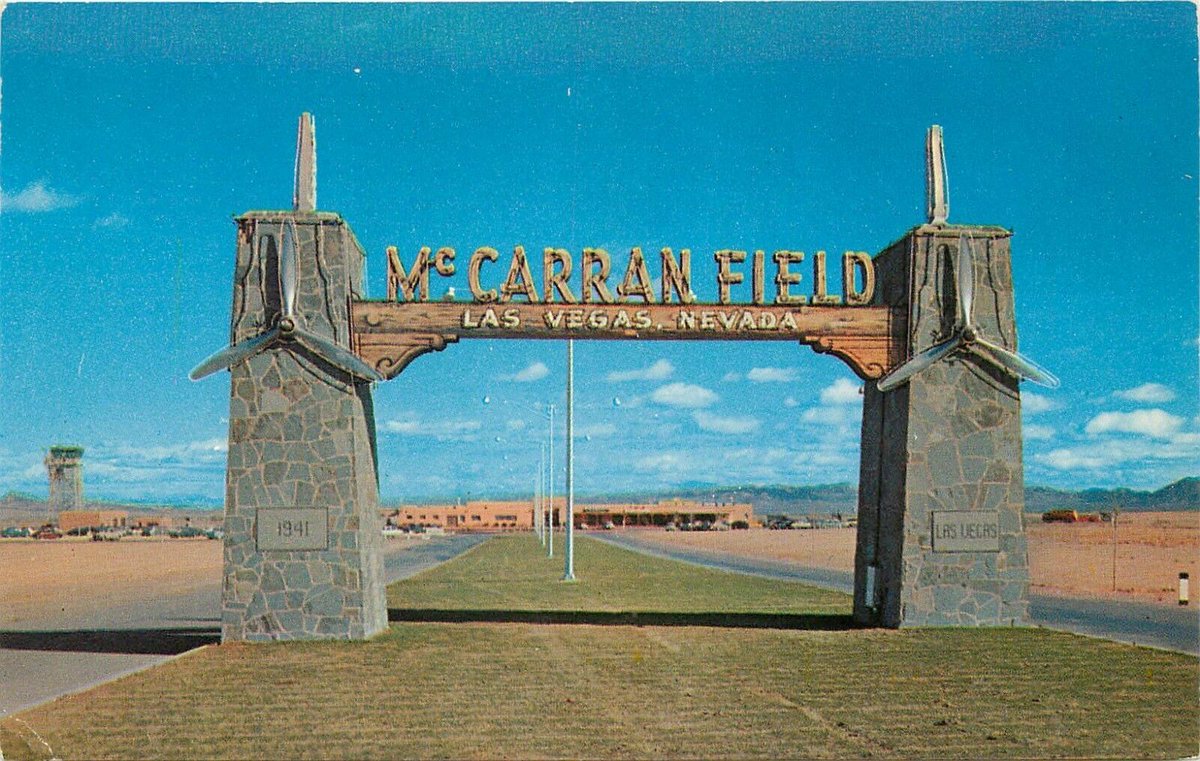DesolateCards's tweet image. McCarran Field Municipal Airport, Las Vegas, Nevada.