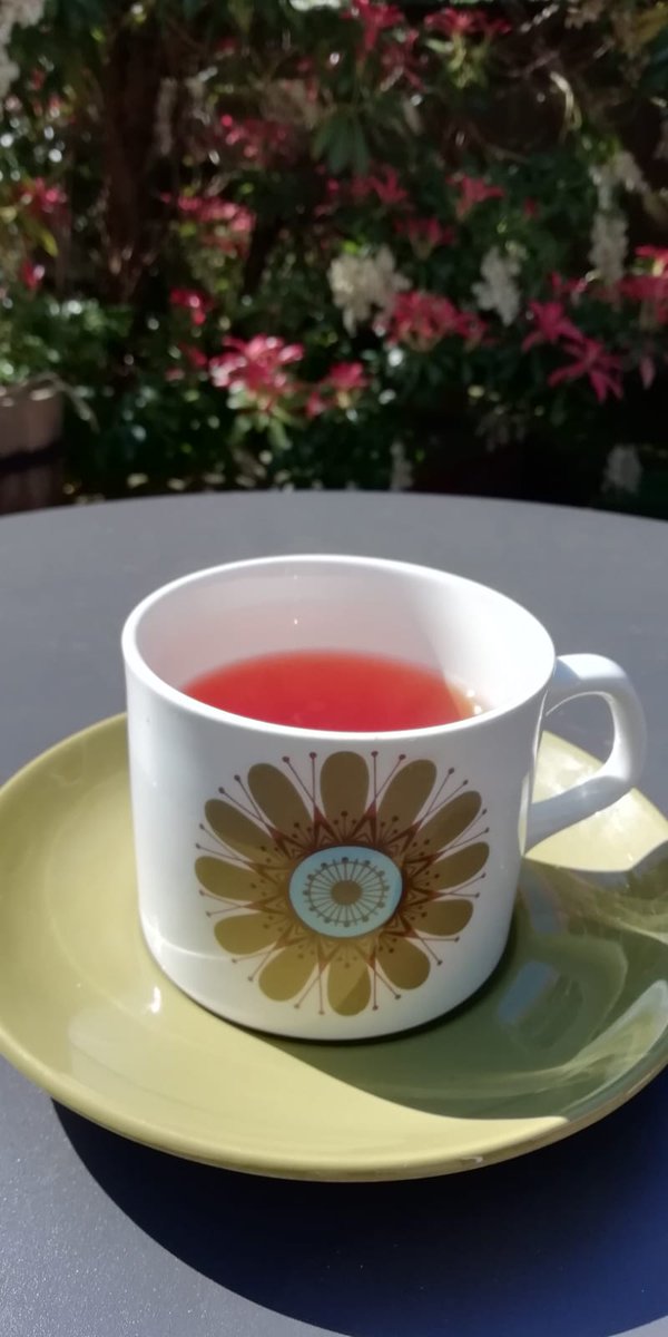 It seems our staff are a thrifty lot! Lisa, one of our Academic Librarians, sent in this Meakin Pottery mug, bought from a charity shop in Lanark. She enjoyed her brew in the garden & hopes you are finding the time to safely enjoy the sun too #GCUStaff  #GCUStudents