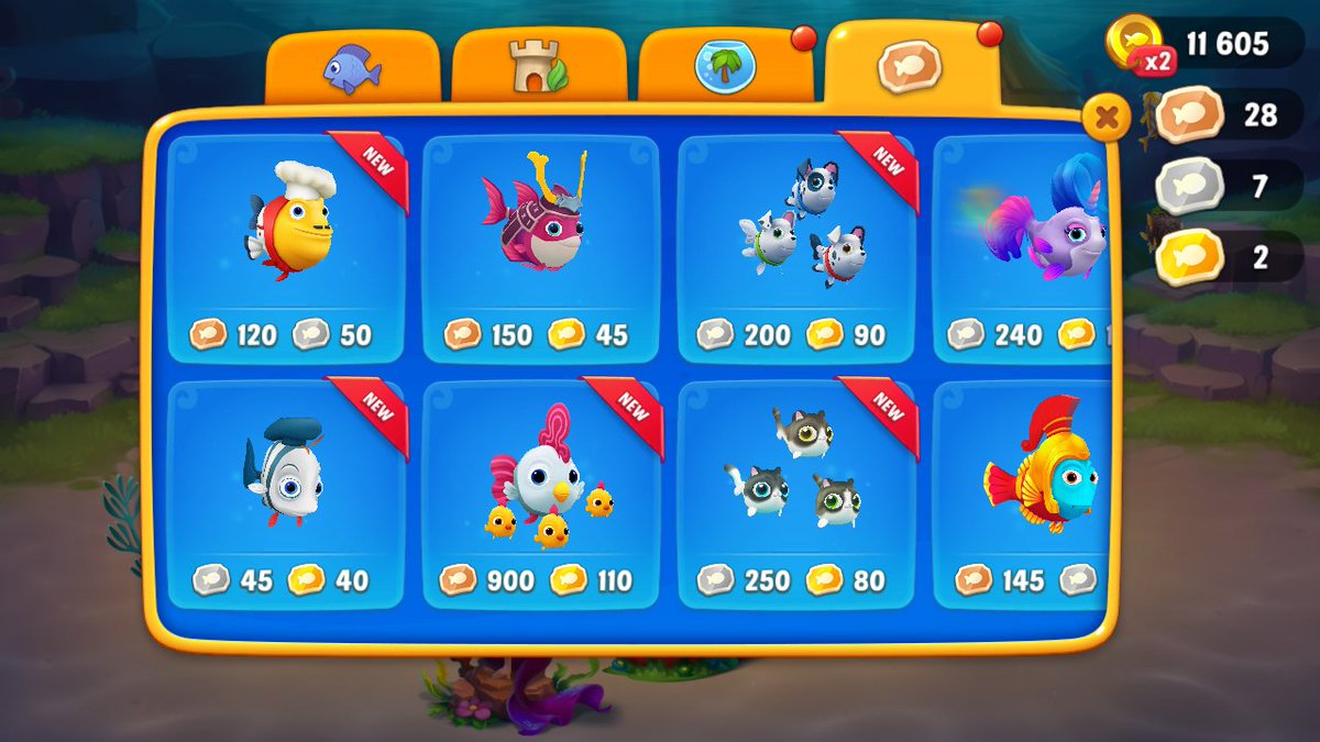 din8urgH's tweet photo. Another from @Playrix 😎 #playrix #fishdom https://t.co/eLujYHUBn4