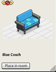 #habbo <a href="/Habbo/">Habbo</a> whats the deal with the new "Hot Furni" items? Is the Couch supposed to be untradeable? or am I just stuck with this furni forever now? I would've understood if it was a duckets furni... but a 4c furni? e.e