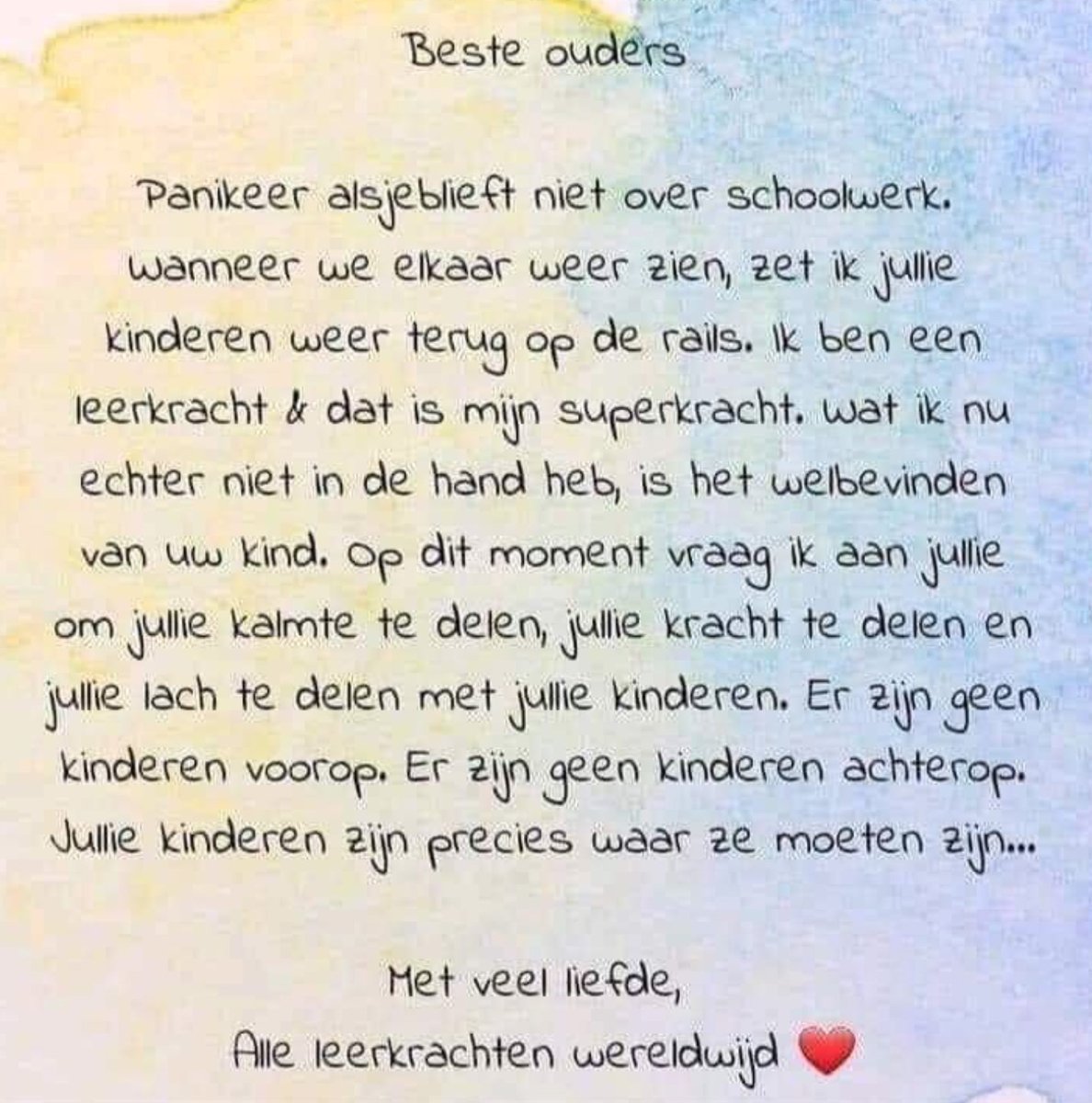 croonenborghs's tweet photo. #onderwijs #Corona https://t.co/LwYQeYizCl