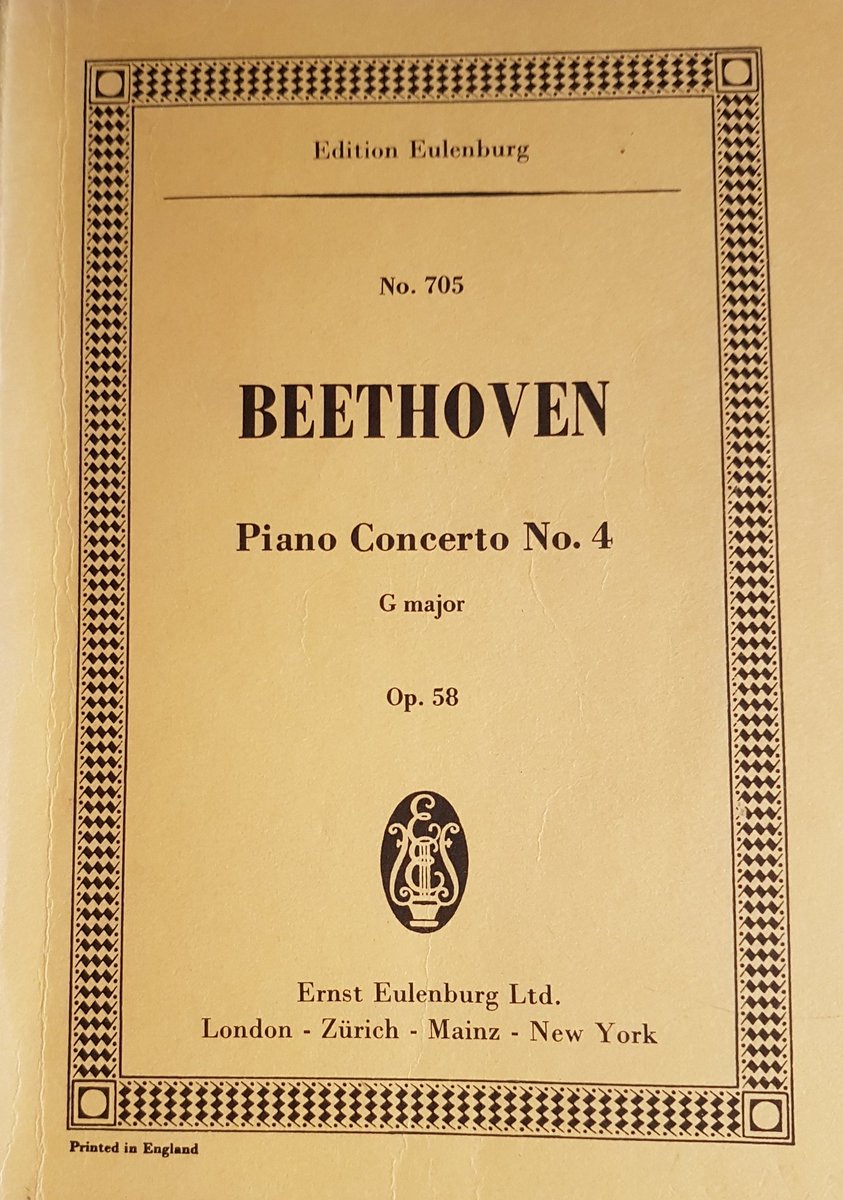  #AprilBeethovenproject, next:Piano Concerto 4 G major op. 58.A concerto which is very special, the most lyrical one of Beethovens concertos. Quite different as the previous and the next concerto. >