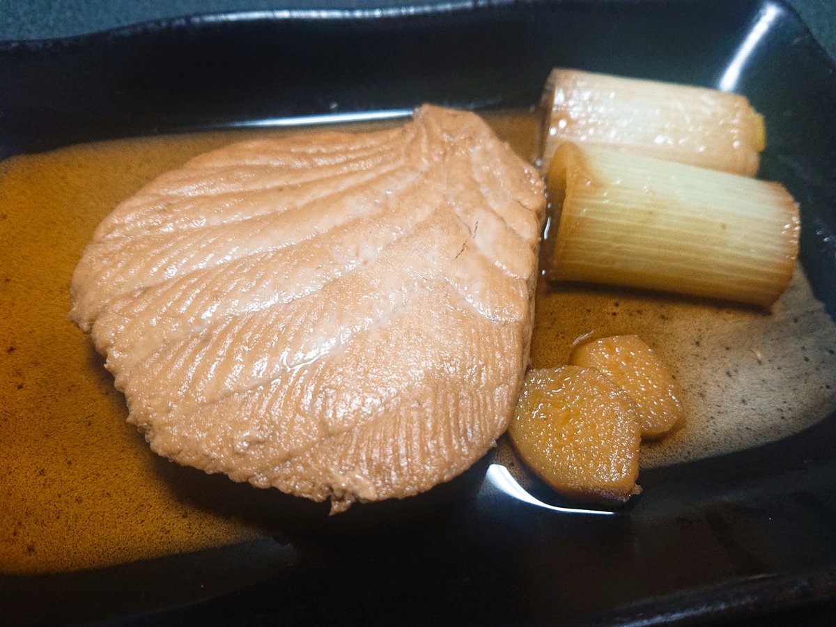 もうかさめの煮付け