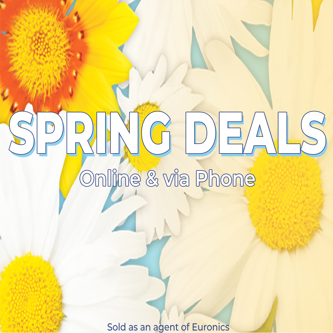 Get the best deals on selected appliances with our <a href="/euronics_UK/">Euronics UK</a> Spring Sale! Order online or via phone today!

Shop here: bit.ly/2KkVJ80

#Euronics #SpringSale