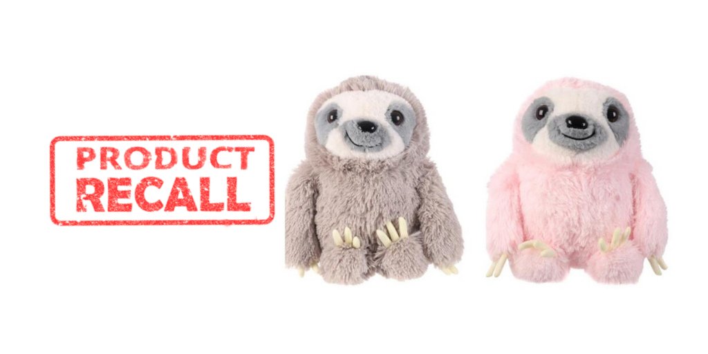 Hertfordshire Trading Standards On Twitter Peacocks Are Recalling Their Stanley Sloth Due To A Choking Hazard Due To Covid 19 All Stores Their Head Office Are Currently Closed It Is Advised That