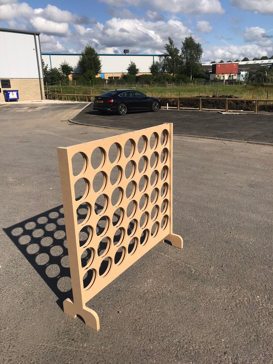 theboardstore_'s tweet photo. This was a fun one to create! 🙌🏼 Check out this giant Connect 4 game we created for a wedding party. We’re tempting to create another to fuel our entertainment during lockdown…

#CNCMachine #Woodwork #BespokeWoodwork https://t.co/iiOBOpeK1P