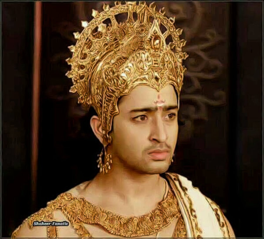 ~*Kiritin*~I am called Kiritin due to a splendid and gorgeous crown given to me by Lord Indra during my clash with Danavas... #ShaheerAsArjun  #ShaheerSheikh  #Mahabharat  @Shaheer_S  @StarPlus