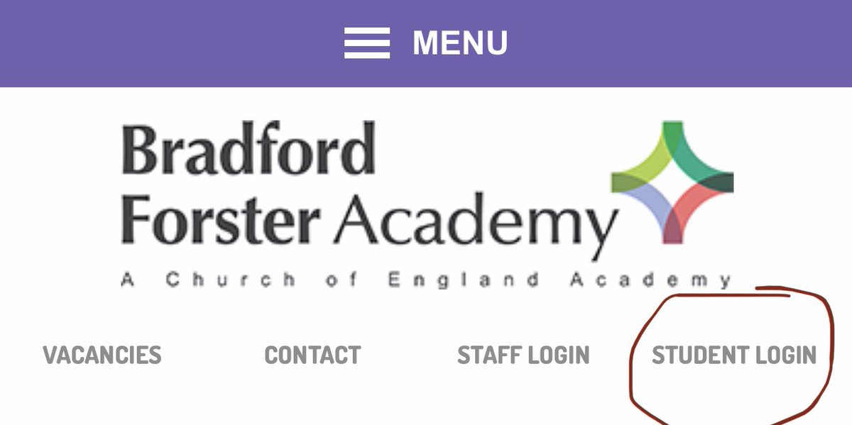 Bradford Forster A Reminder To Parents Students All Our Online Home Learning Can Found Found By Logging In Through Student Login At The Top Of Our School Website T Co V3kyufvvww