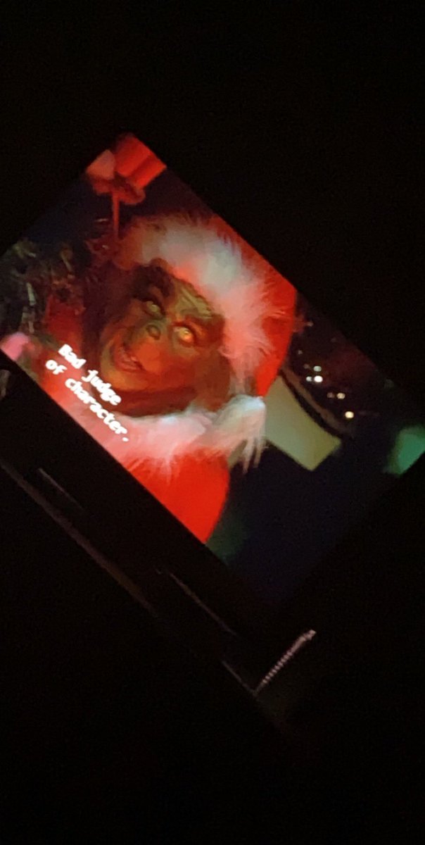 This line is encapsulates my whole thesis about this film   #Grinchmasinapril