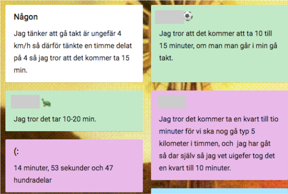 Hur lång tid tar det att gå 1 km i olika terräng? Uppskatta och mäta. Bästa morgonrutinen i fina vårvädret 🌞#runbacka #solskol