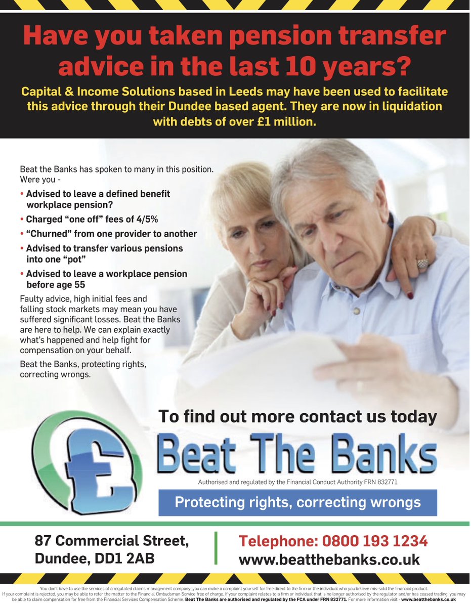 A picture can say a thousand words.

Beat The Banks. Protecting Rights, Correcting Wrongs!

beatthebanks.co.uk/unregulated-pe…