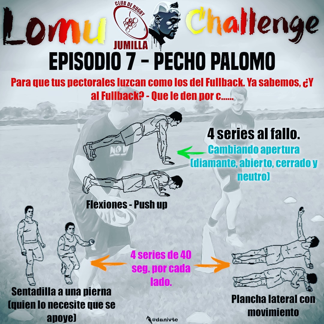 Un día más y un día menos.

Nos falta poco para volver a vernos en el verde tapiz.

#rugby #rugbygram #rugbymemes #jumilla #rugbyplayer #tackle #confinamiento #entrenaencasa #quédateencasa #yomequedoencasa