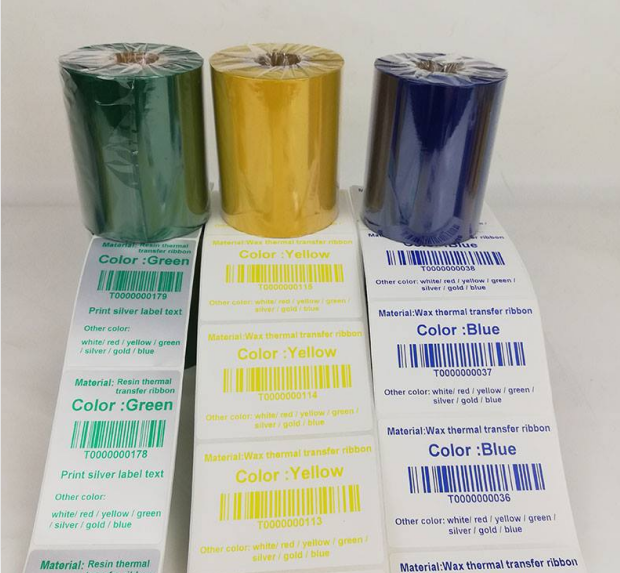 We are manufacture of thermal transfer ribbon,can offer  Wax, wax/resin, resin and near edge ribbon, different color, jumbo roll and finished roll, welcome your inquiry! 
whatsapp:0086-18751832874