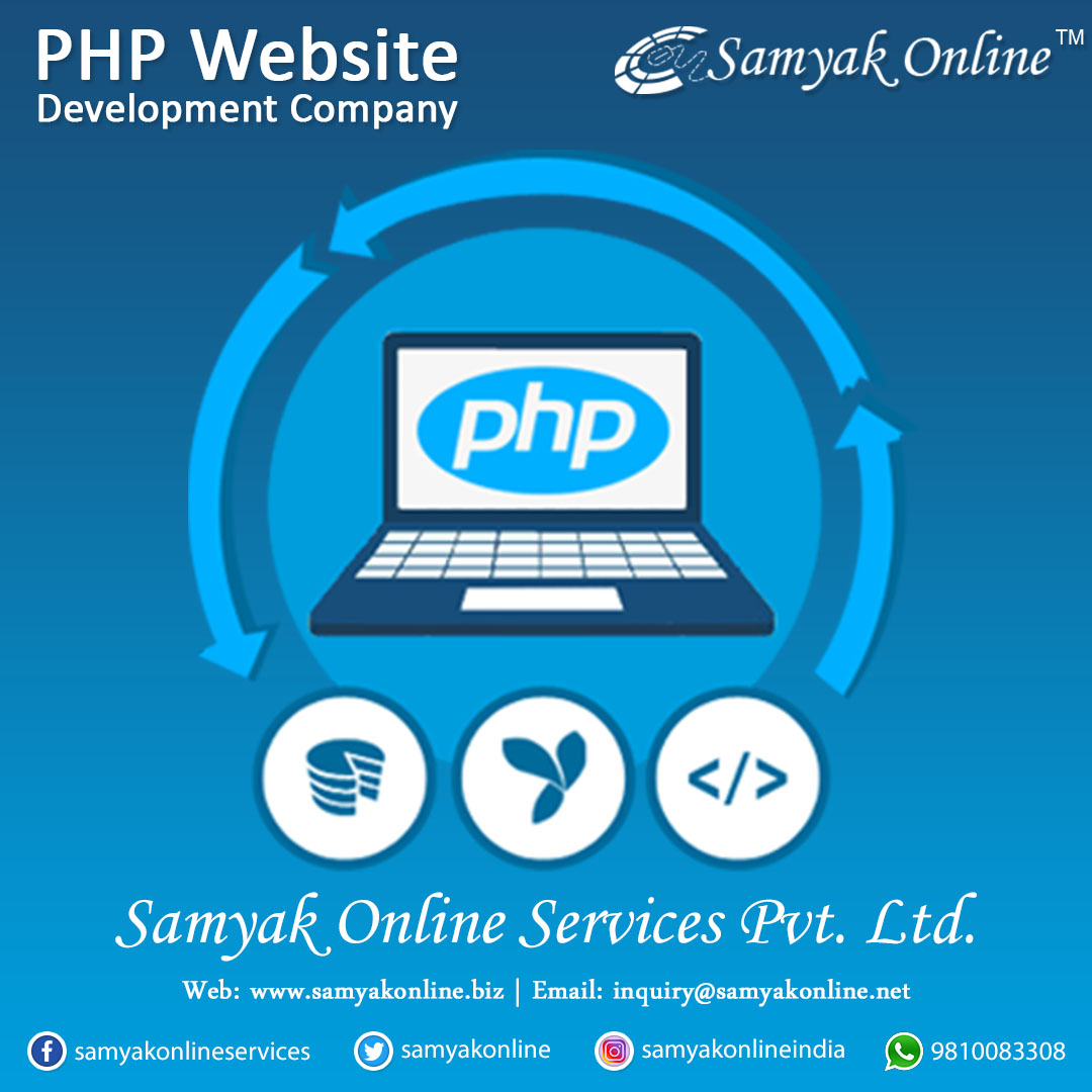 samyakonline's tweet image. #SamyakOnline, the leading #PHPWebDevelopmentCompany, is an ultimate choice to engage for #PHP Web development projects. To Know more 👉 bit.ly/PHP-Developmen…! LIKE👍. WhatsApp wa.me/919810083308! #PhpDevelopment #PhpWebDevelopment #Web #WebDevelopment #WebDesign