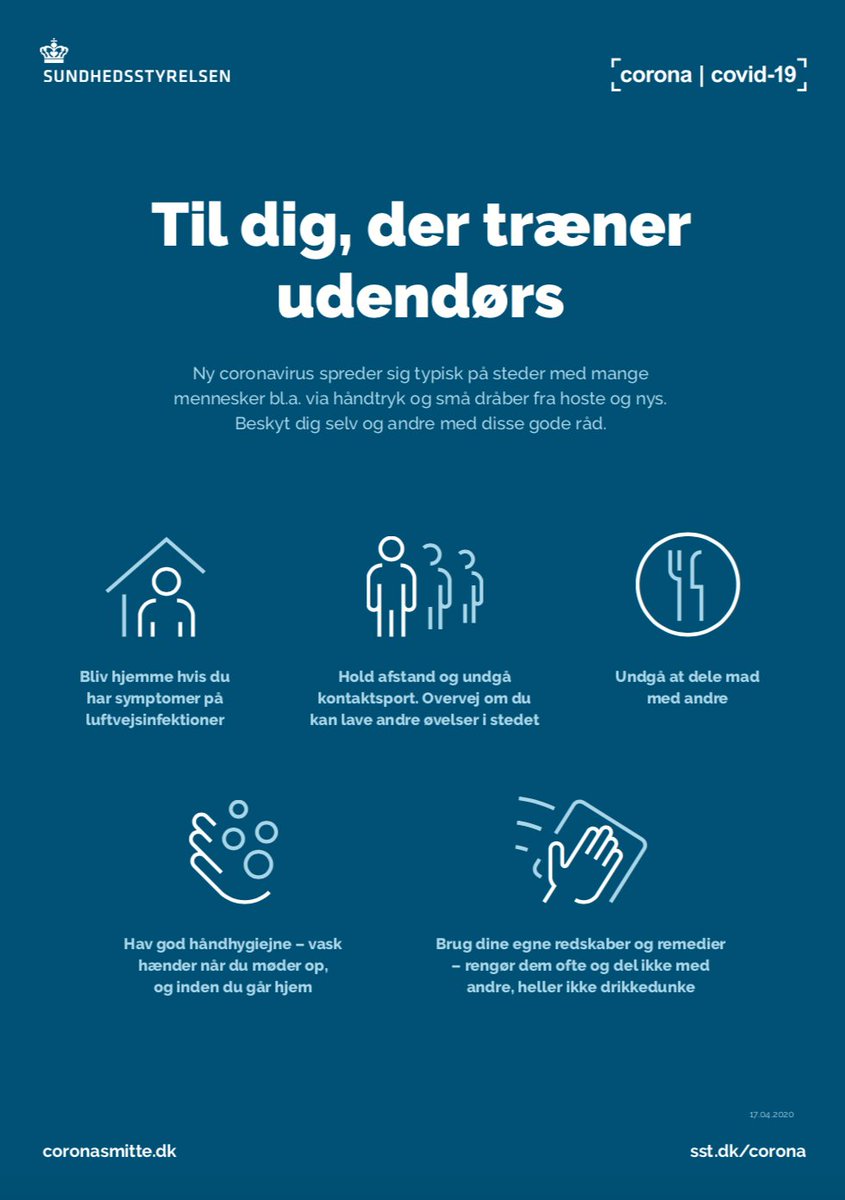 På linje med dele af idrætten kan spejderarbejdet kan nu igen komme igang. Små udendørsaktiviteter for op til 10 personer kan igen starte op. Under hensyn til retningslinjerne fra <a href="/SSTSundhed/">Sundhedsstyrelsen</a>. Spejdere bedes kontakte og afvente udmelding fra de enkelte spejderkorps.