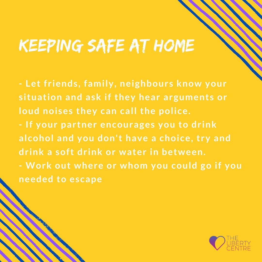 LibertyCentreWL's tweet image. #domesticabuse #lockdown #isolationtips
