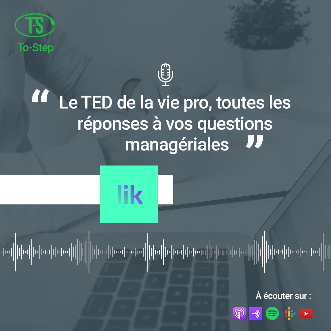 ToStepFR's tweet image. Raphaël Maisonnier est le CEO de @Lik_app, l'application qui vous permet de poser toutes les problématiques que vous rencontrez au sein de votre vie professionnelle, anonymement, et d'obtenir des réponses par des top profils.

Lien du podcast : buff.ly/2VB8RLq

#podcast