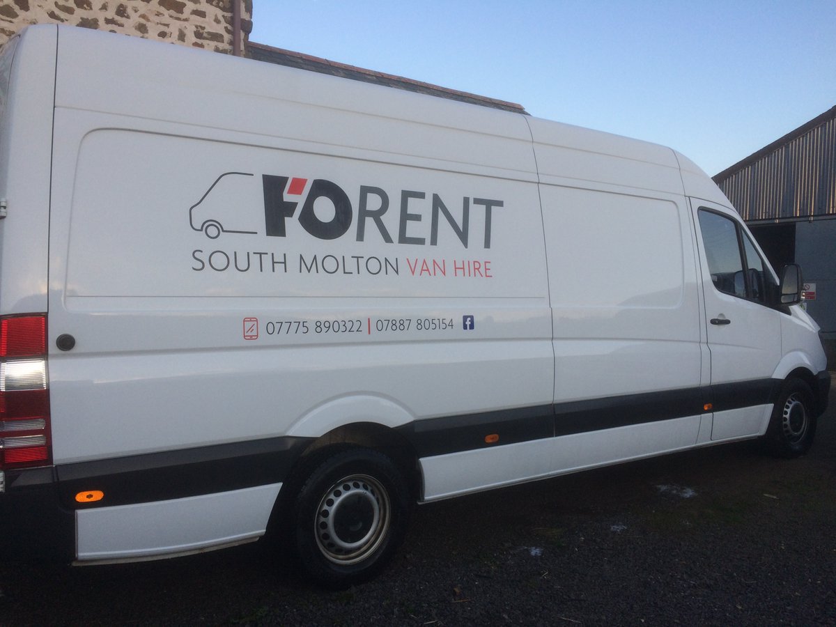 Forent-South Molton Van Hire (@forentvan) on Twitter photo 