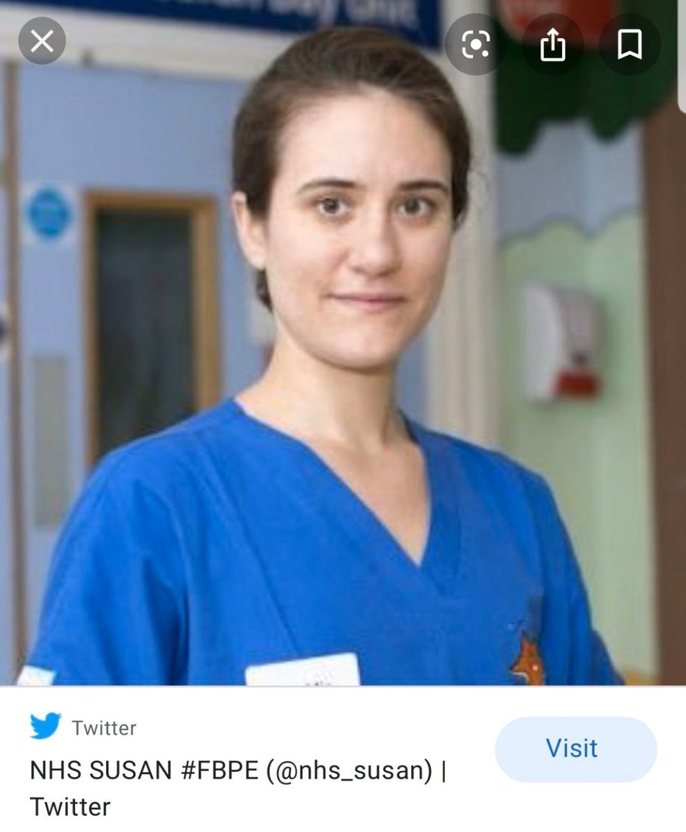 NHS Susan - a misinformation account supporting the government's agenda - no longer exists. I wonder who created it and why. "Susan" being a very peculiar choice of name in particular. It doesn't fit profile pic.