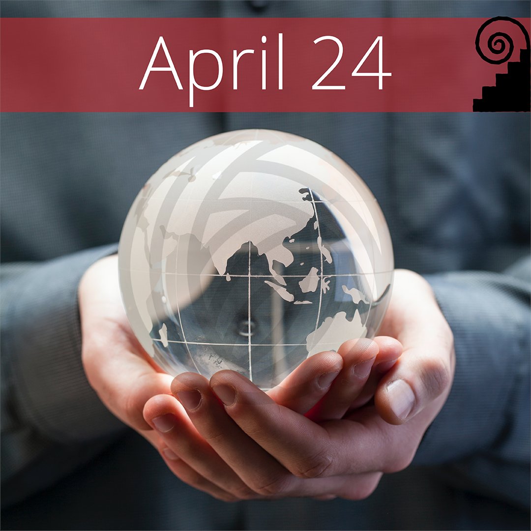 Pssst... again...!
What are we all waiting 4??!
We're all waiting for April 24! 🤓