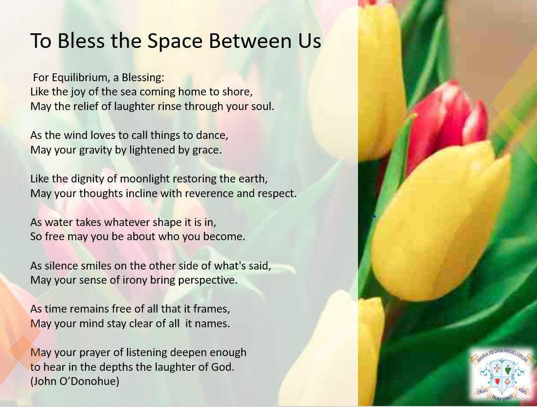 To Bless the Space Between Us by John O'Donohue To Bless the Space Between Us by John O'Donohue