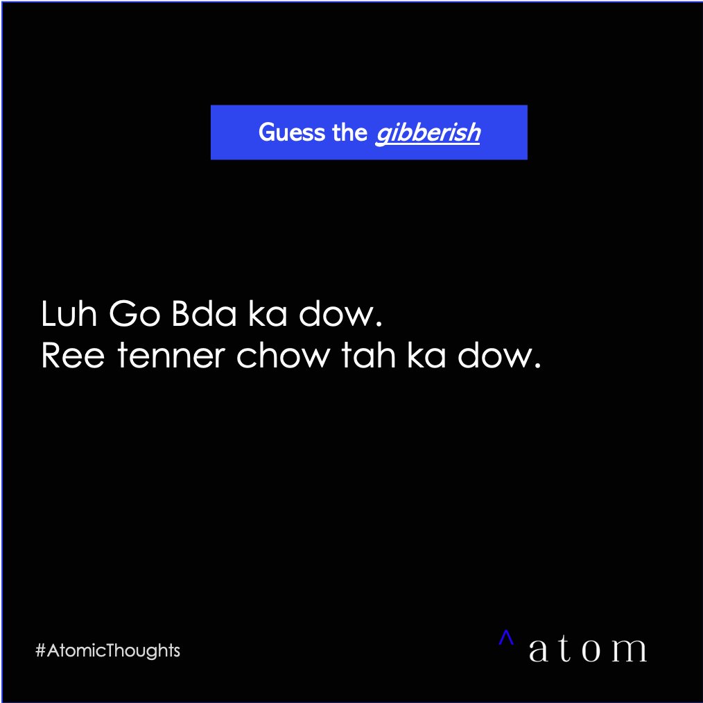 Intern_atom's tweet photo. The gibberish interns/employees/employer hate. 
Can you #GuessTheGibberish? 

#InstagramFilter #Insta #WTFTrends #atom #atomicthoughts #adagencies #marketing #indianadvertising #agencylife #digitalmarketing #creativeagency #advertising https://t.co/wdGVaTuDI8