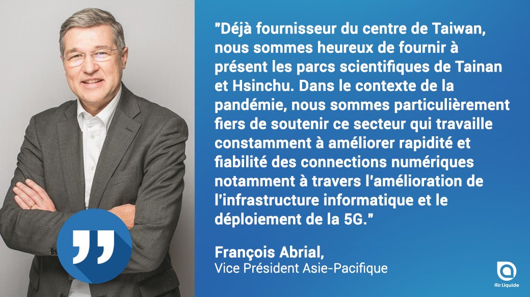 airliquidegroup's tweet photo. [CP] #AirLiquide annonce un investissement de 200 millions d'euros à Taiwan🇹🇼 afin de fournir trois grands sites de production de semi-conducteurs ainsi que les futurs centres de R&amp;D pour circuits intégrés logiques parmi les plus avancés au monde. ➡️https://t.co/hNT8mk9cLs https://t.co/aEb1tw7Mp5