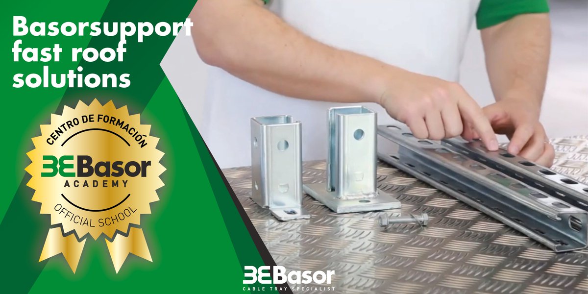 BasorElectric's tweet photo. Good Morning! Today in our new #BasorAcademy we are not going to talk about cable trays, we speak about the #FastRoofSupport solutions, a necessary material to support our cable trays.
It is not usually topic but it is very interesting.
Inside video👇
https://t.co/jJfSFdHcYp https://t.co/0rlheqsfl1