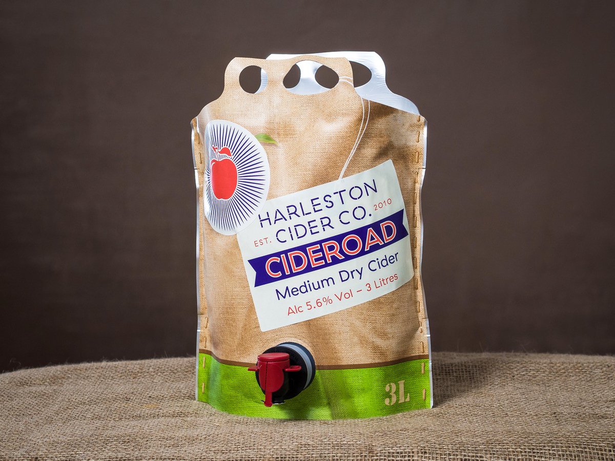 <a href="/harlestoncider/">Harleston Cider Co</a> have started delivering direct-to-door and their handy drinks pouches - perfect for weekends in the garden!☀️
Available to order from their website and they even have limited edition pear cider🍐harlestoncider.co.uk #OurNorfolk #TuesdayTreat