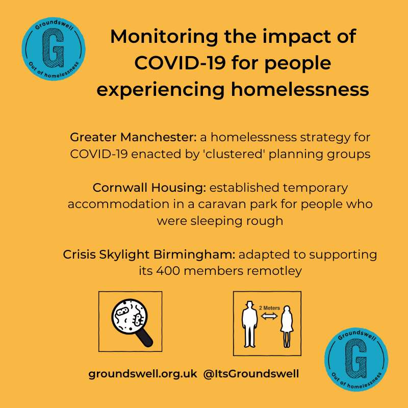 Some great examples of  #local responses & solutions have been reported in  #GreaterManchester,  #Cornwall &  #Birmingham  http://bit.ly/2XTOoV4  #HealthNow  #coronavirus  #COVID19  #homelessness