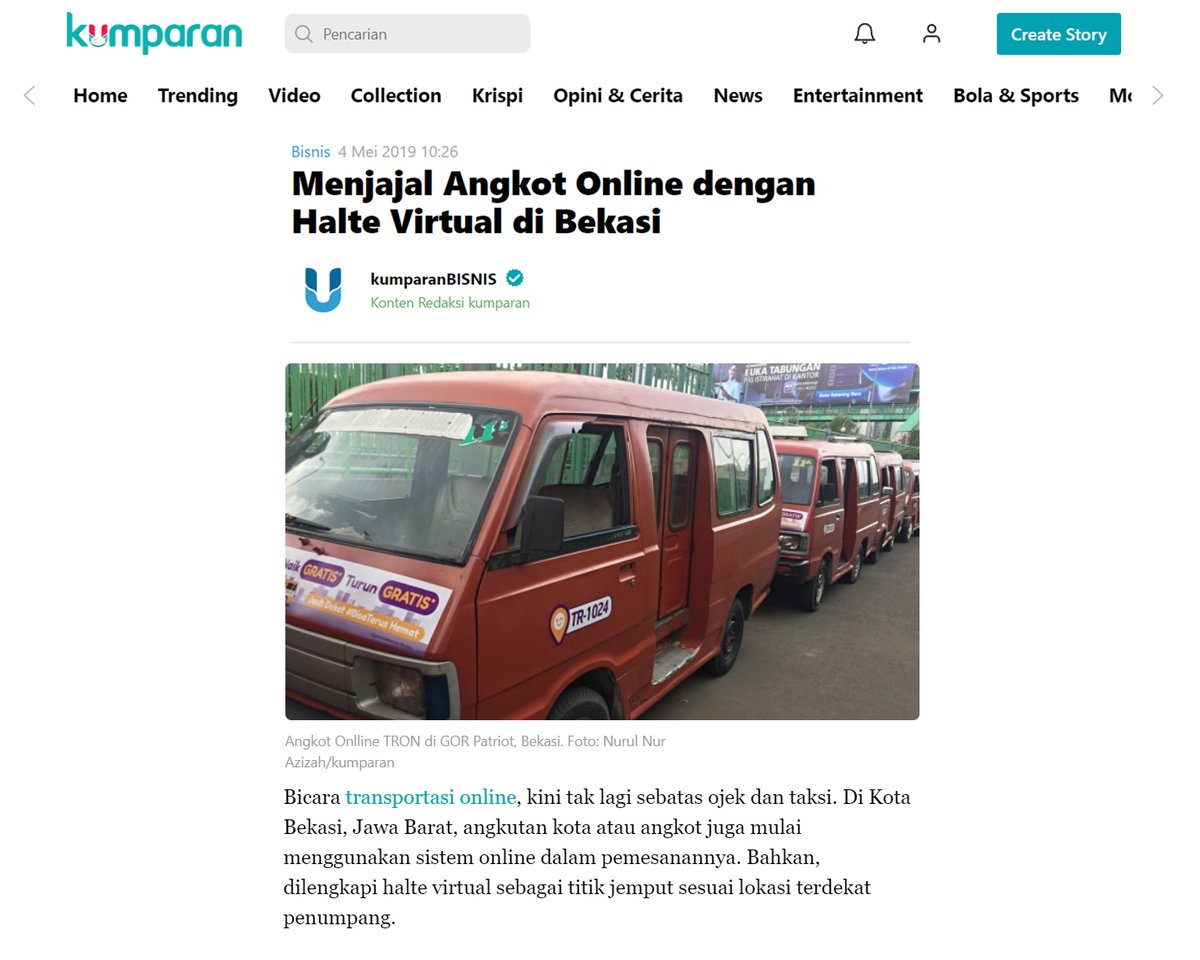 WWcommID's tweet image. Tron, angkot online pertama di Indonesia diresmikan tahun lalu di kota Bekasi. Dimulai dengan 30 angkot yang beroprasi saat peresmian dan akan terus dikembangkan bahkan ke daerah-daerah lain di Indonesia.
.
.
#pastproject #pastevent #workingwithWWCOMM #worldwidecomm #LifeasPR