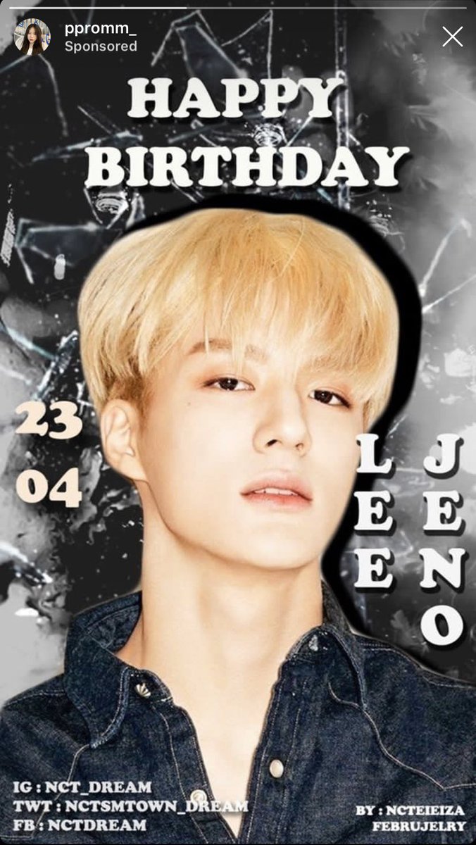  #dearoursmileJENO  #HappyJenoDay 