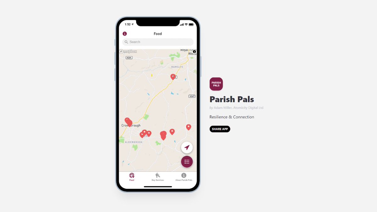 adamj_miller's tweet photo. Thanks to @glideapps, we have rapidly built a mobile app to support local businesses and our community including the most vulnerable, with key local service information during COVID-19. 

From idea to distribution to hundreds of users in less than 1 week 👍😎 https://t.co/dZphpEOAl2