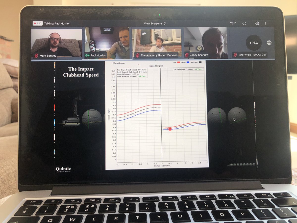 markbentleygolf's tweet image. Understanding a players Speed &amp;amp; Acceleration profile helps that player know the feeling needed to control distance on the greens. Thanks for the online refresher @PHurrion @Quintic_Sports #puttingcoach #puttingstudio #puttingdata #puttinglessons #pgacoach #puttingspecialist