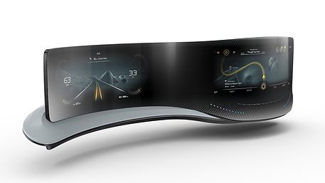 Continental wint Design Award voor Curved Plastic Lens Display: het dashboard van de toekomst: continental.com/en/press/press…