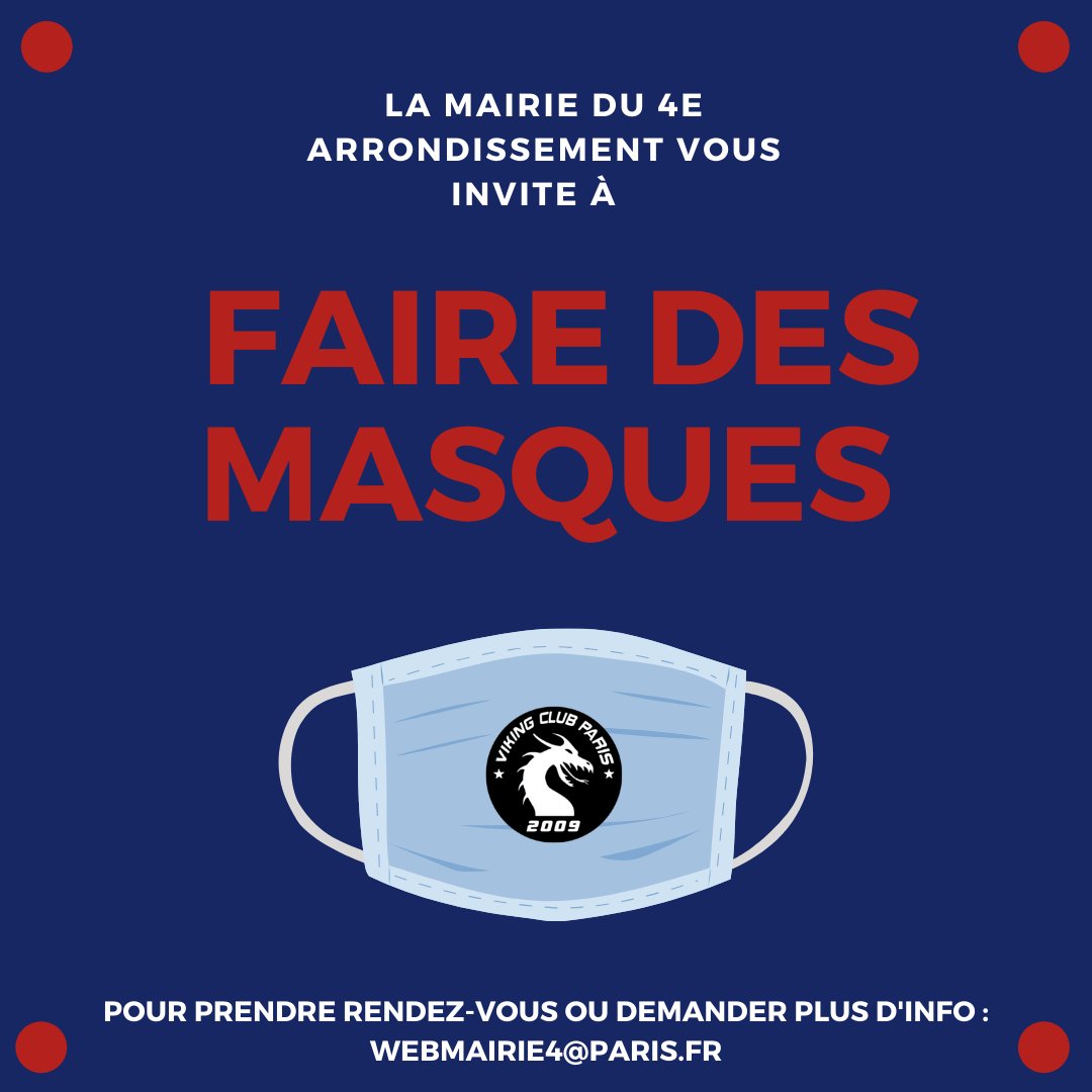 VikingClubParis's tweet photo. Soutenons l’initiative de la @Mairiedu4e ! 💪🏼 https://t.co/apXQ0hYova