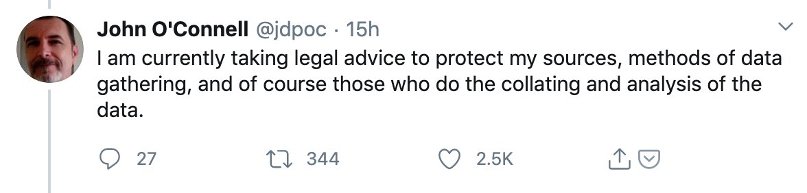Next, something you should be deeply suspicious of in a thread is "more to come..." with some vague claim about legal protections, that this responsible person apparently didn& #39;t bother to do beforehand, particularly when OP is also tweeting about trying to build a bigger audience