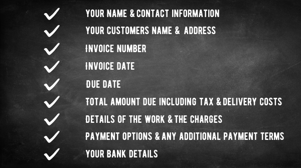 recovery_debt's tweet image. Top tip for getting paid on time: Make sure your invoice is accurate

Always include the following basic items on your invoices:

#debtrecovery #debtcollection #invoicechecklist #latepayments
