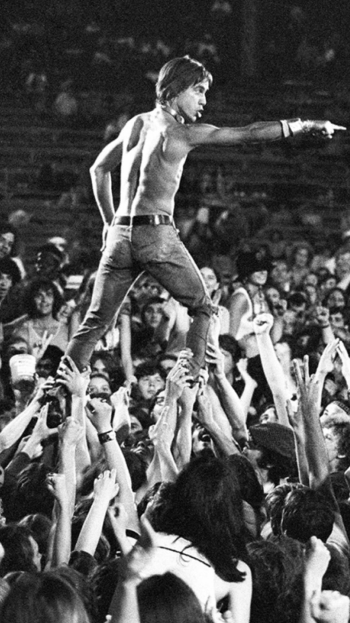 Happy Birthday James Newell Osterberg Jr. / Iggy Pop (born April 21, 1947) - no Iggy, no punk 