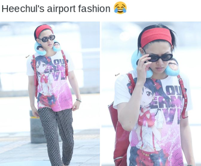 U. Heechul loves FrozenV. He loves animeW. His fashion is none of our business @SJofficial