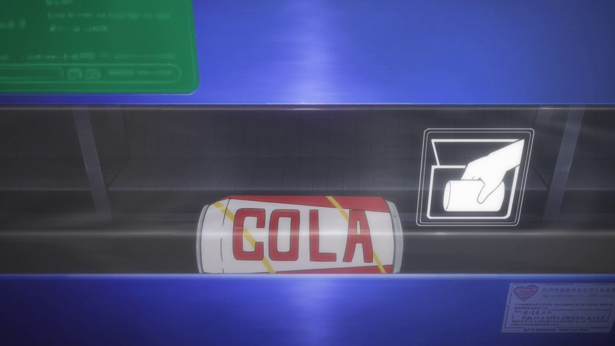 in ep. 4, we witness cola-chan's epic debut: