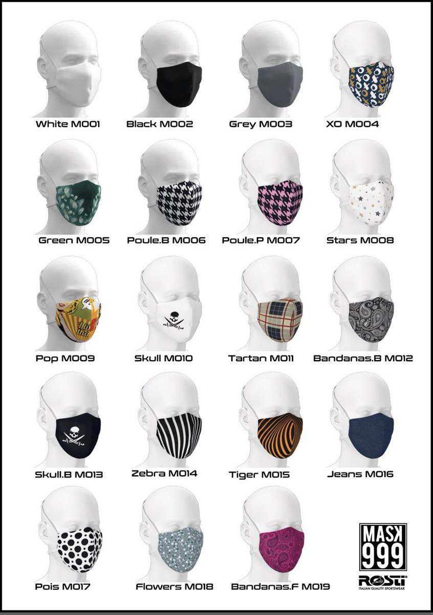 👉 rostifrance.com 👈
Suite à l'arrêté Cura Italia, le masque Rosti® est défini:
Conforme aux indications de la circulaire du ministère de la santé:
Paragraphe 2. Art 16 Décret Cura Italia. 0003572-P-18/03/2020
plus d'informations sur rostifrance.com