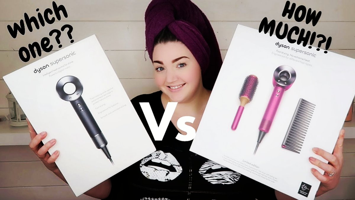 WithChatter's tweet photo. This is my new video a full review of @Dyson hairdryers, the orginal &amp; the limited edition, are either of them worth your money?
https://t.co/VYv52ljfqk
#Dysonhair #Dyson #dysonhairdryer
#hairdryer #expensivehair #supersonic #supersonichairdryer #Unboxing #fullreview #comparison https://t.co/hypBTug18w