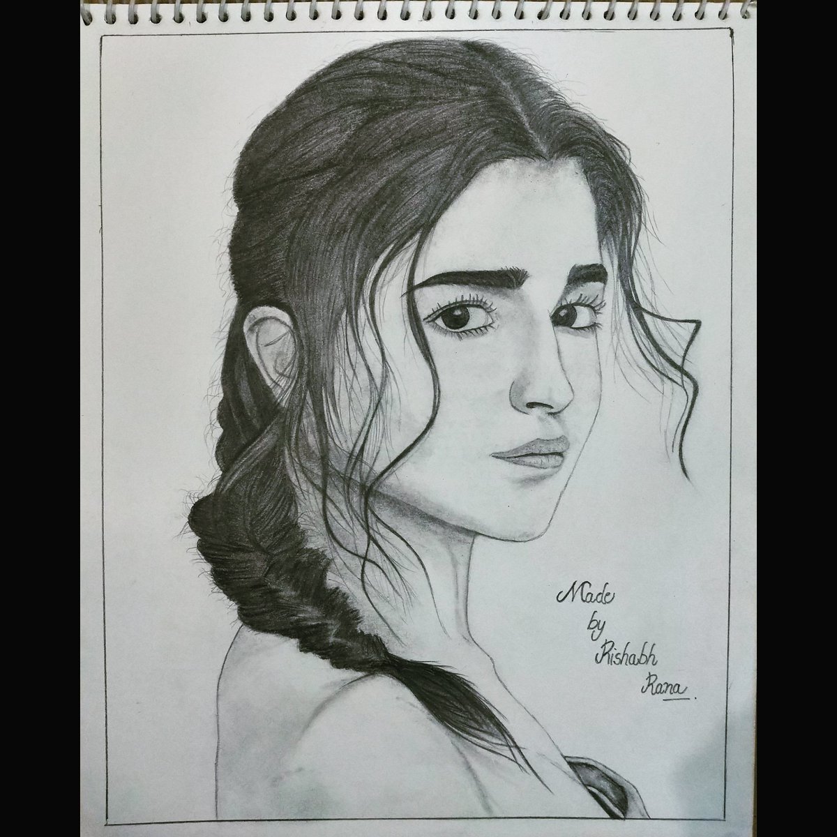 Alia Bhatt pencil sketch | Pencil sketch, Best filters for instagram,  Graphite drawings