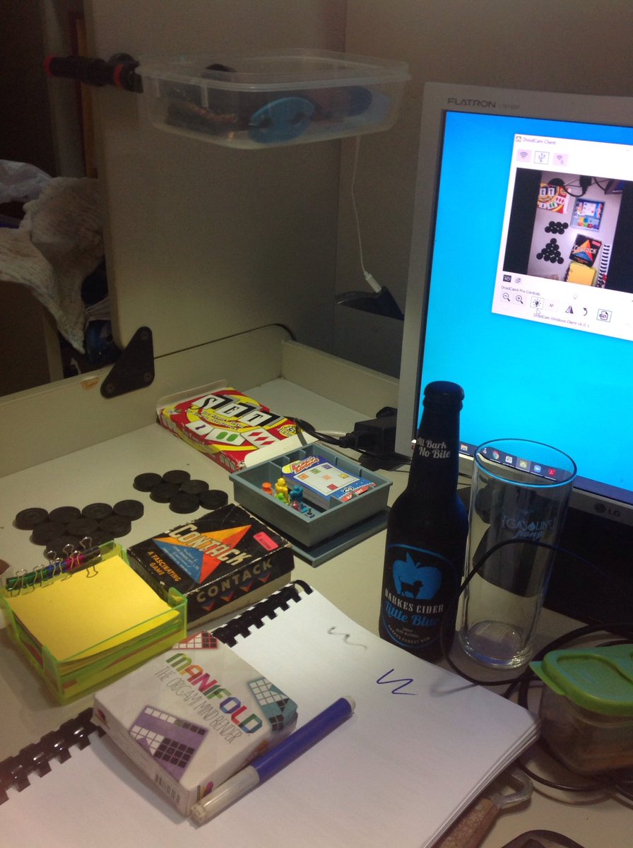 Ready to go for this month's virtual Mathsjam - pizza in the oven, "show and tell" camera set up with smartphone, cold cider on hand. Zoom meeting ID 758 856 125