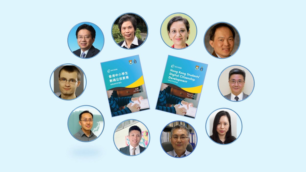 A press conference was held via Zoom today to announce the initial findings on the study of “Hong Kong Students' Digital Citizenship Development”, with Professor Nancy Law and Dr Elizabeth Loh presenting. Learn more: web.edu.hku.hk/news/virtual-p…
#HKUEducation