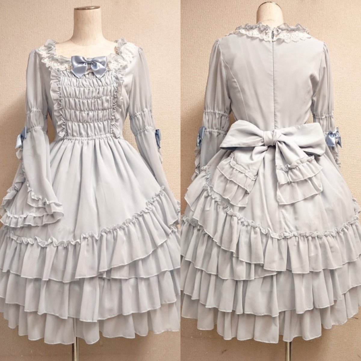 Atelier Pierrot على تويتر オススメコーディネート サックスブルーを使った爽やかなコーデ 春にぴったりです Pina Sweet Collection ドールペタルワンピース シルバーサックス T Co Bgsyk9xzy8 Lief ピオニーハーフボンネット