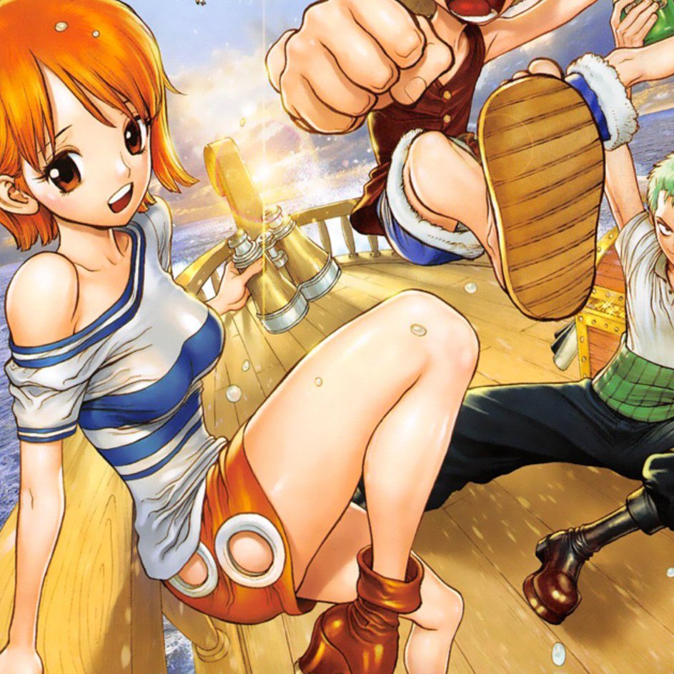 Nami (OnePiece) dessinée par Boichi (SKR, DrStone...)