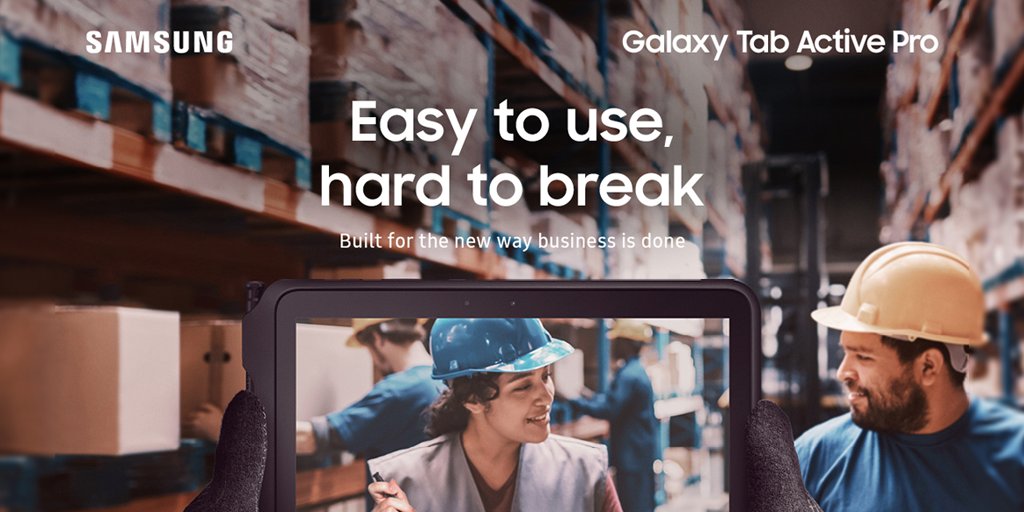 Aerial_Direct's tweet image. Easy to use, hard to break. #Samsung&apos;s rugged devices are made for the people who build our homes, patrol our streets and make those crucial deliveries. 

Enquire today and discover more of the #GalaxyEnterpriseEdition - aerial-direct.co.uk/samsung/

#RuggedDevices